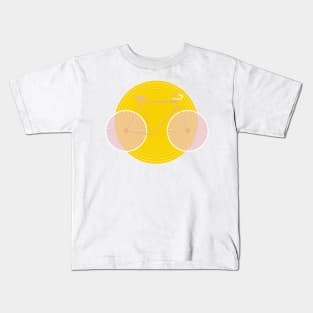 Pink Solar Bike Kids T-Shirt